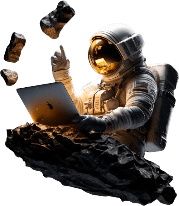 Astronauta Flutuando